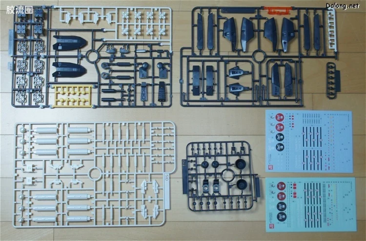 万代超时空要塞系列拼装模型 1比72 VF-1 Valkyrie用 Strike Part Set - 图片